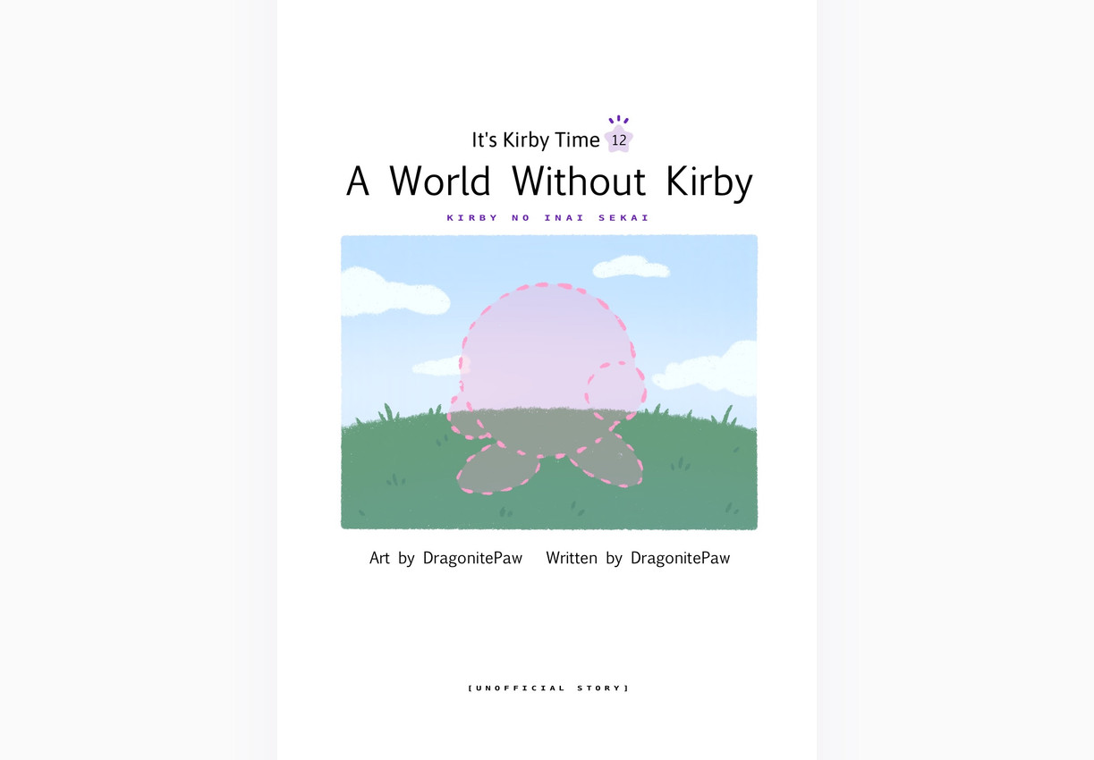 kirby (kirby's anniversary and etc) created by dragonitepaw
