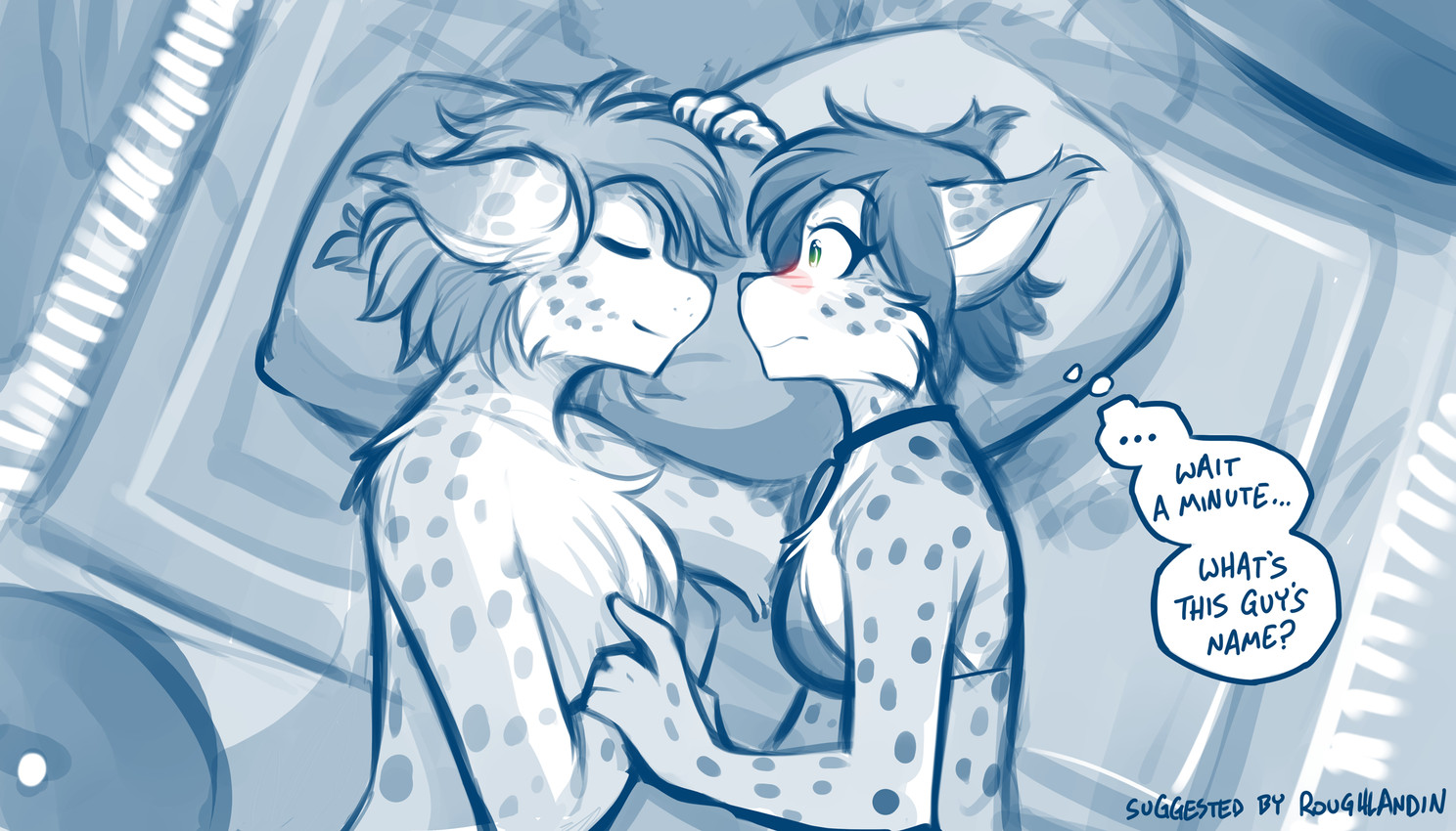 alice reed and lynx prince (twokinds) created by tom fischbach