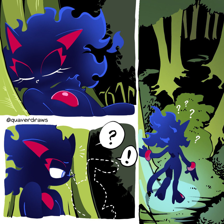 cinder the fire entity, fan character, and proto blaze (sonic the hedgehog (series) and etc) created by quavernsfw