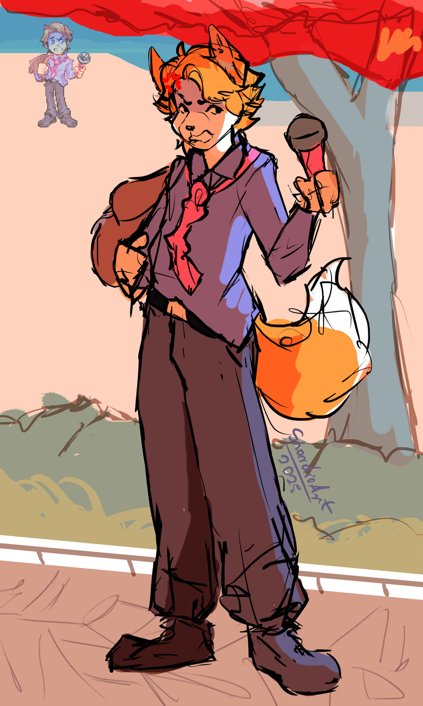 senpai (friday night funkin') created by shardie