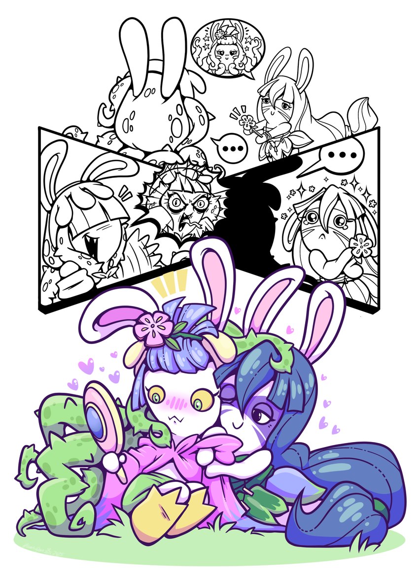 allegra and daphne (mario plus rabbids sparks of hope and etc) created by raygirl