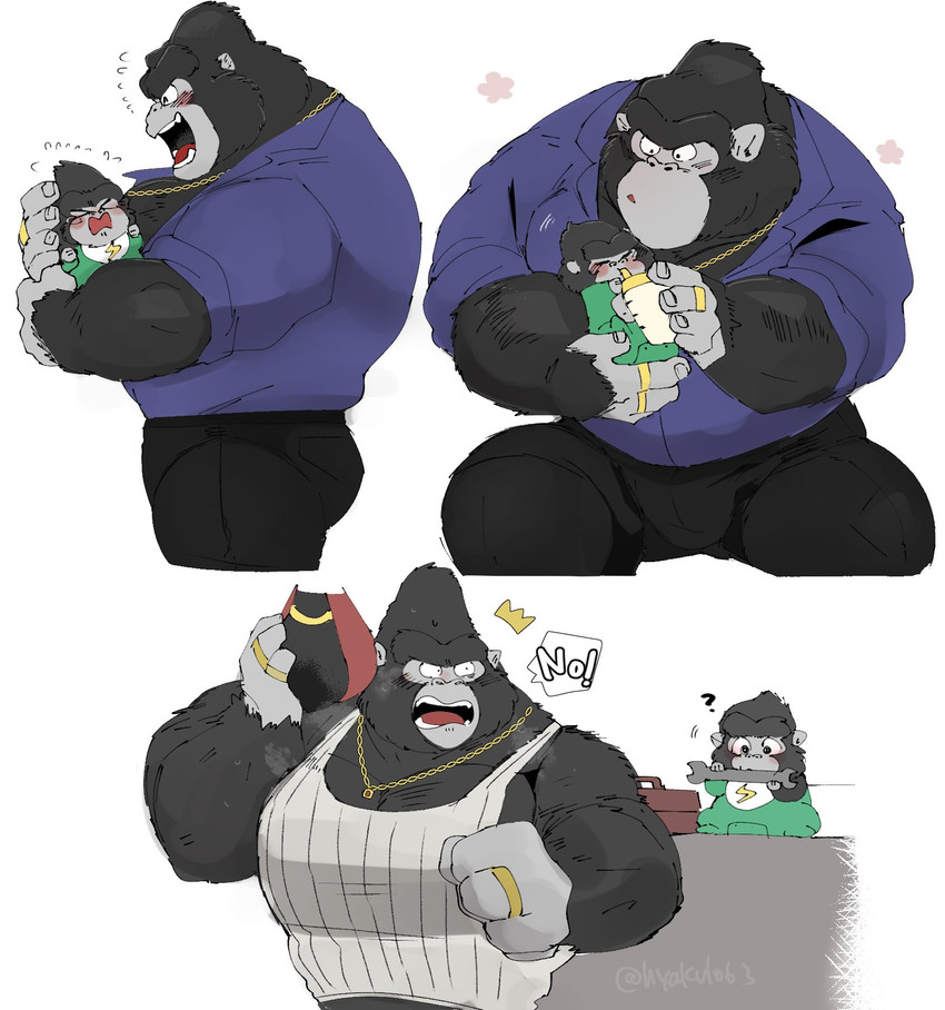 big daddy and johnny (illumination entertainment and etc) created by hyaku (artist)