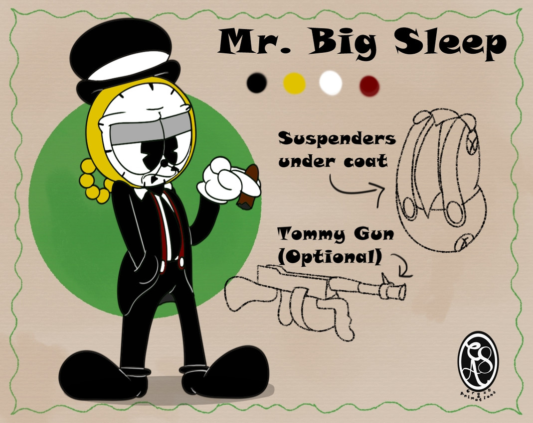 mr. big sleep created by crazy 8 animations