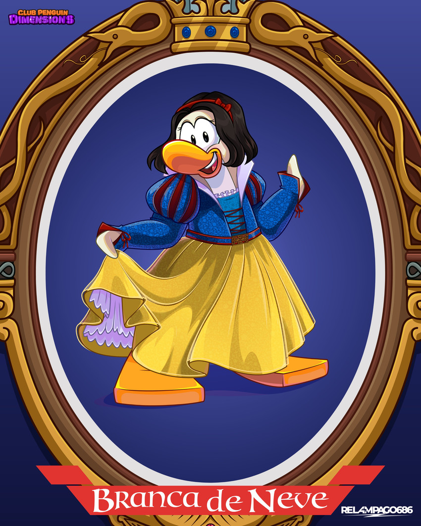 magic mirror and snow white (snow white and the seven dwarfs and etc) created by relampago686