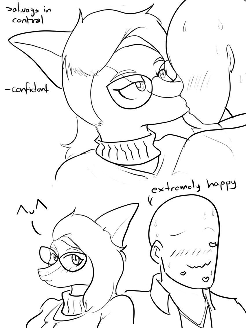 anon, fan character, and zephyr (cavemanon studios and etc) created by arsenic iii
