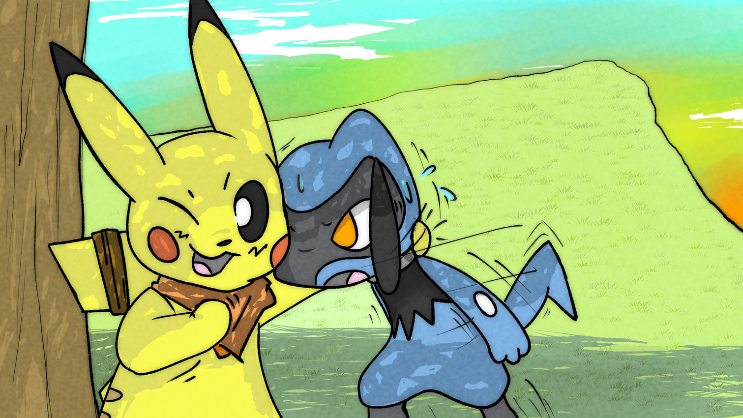 pokemon mystery dungeon and etc created by sawlamander