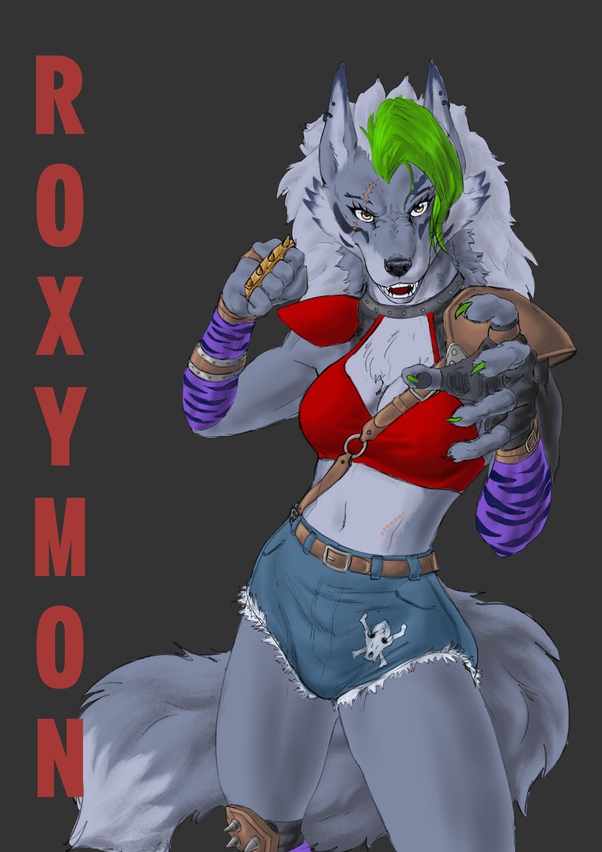 roxanne wolf (five nights at freddy's: security breach and etc) created by surik334