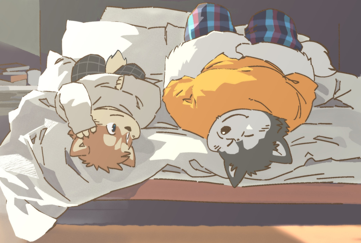 fuku and kou created by garouzuki