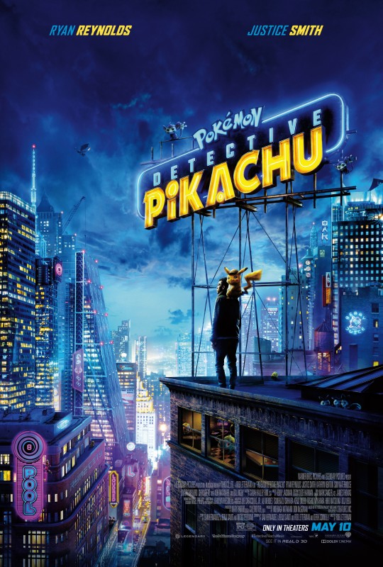 detective pikachu and tim goodman (pokemon detective pikachu and etc) created by unknown artist