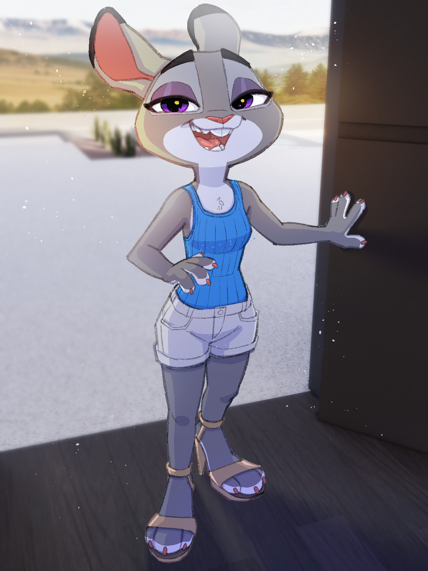 judy hopps (zootopia and etc) created by siroc