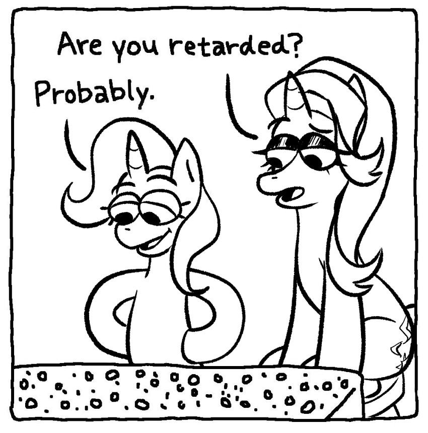 starlight glimmer and trixie (friendship is magic and etc) created by ather os