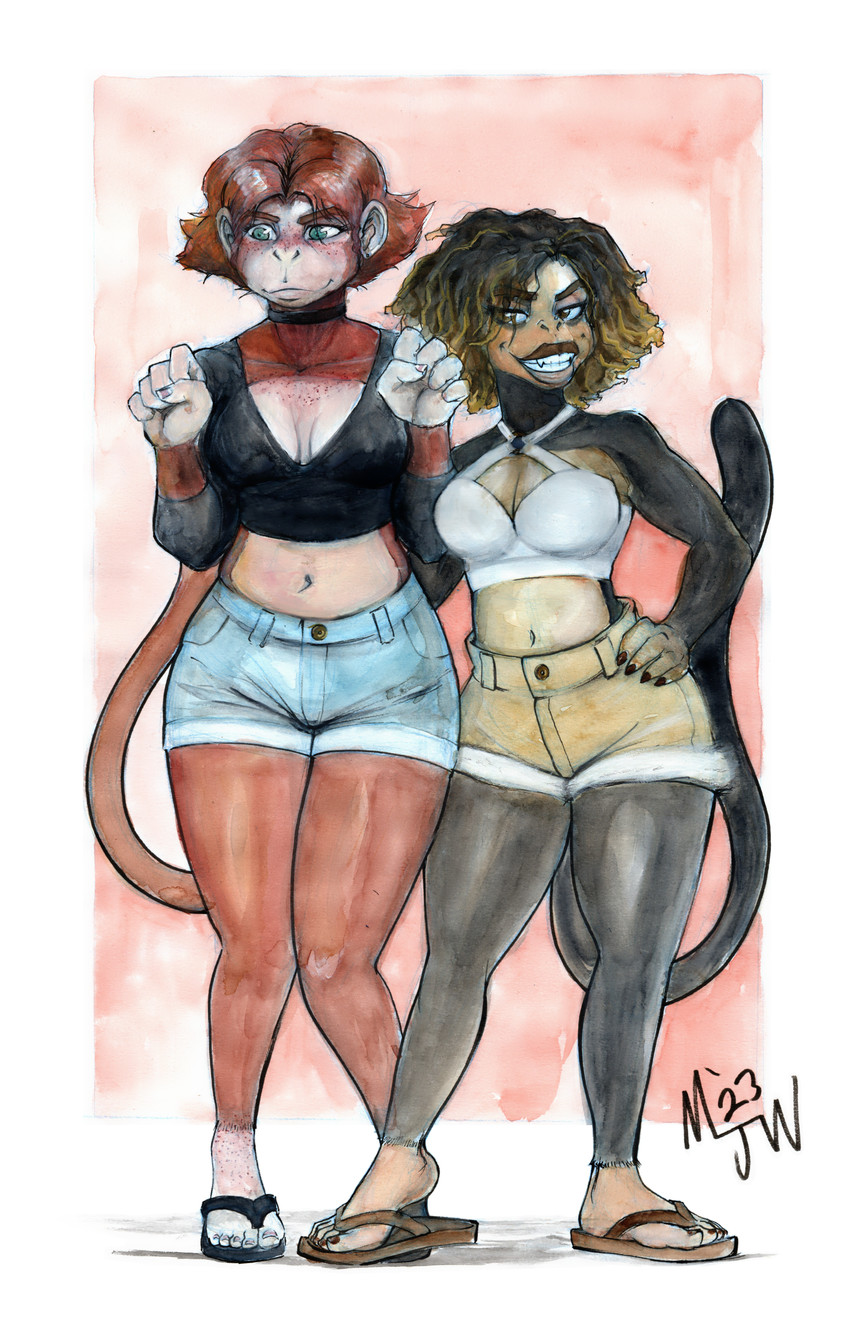 chelsea and claire created by mjw darkmode