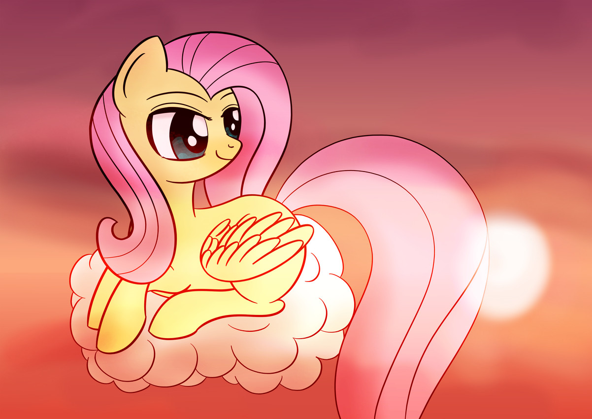 fluttershy (friendship is magic and etc) created by datapony