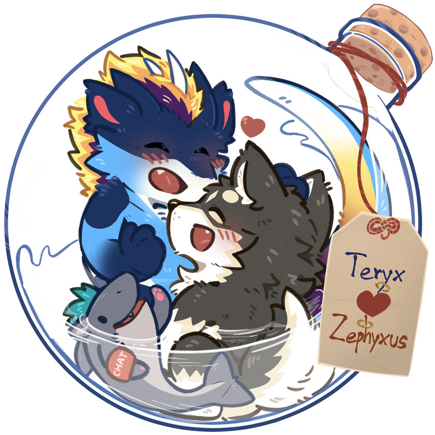 favonius and teryx commodore (mythology and etc) created by betsuto