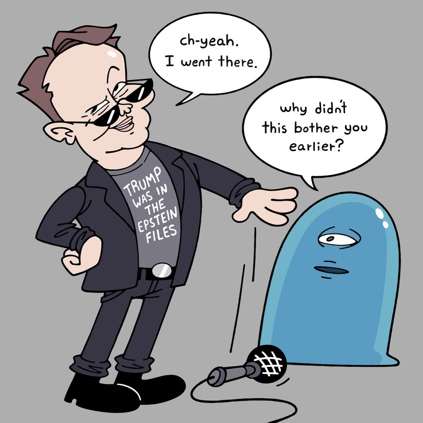 b.o.b. and elon musk (monsters vs. aliens and etc) created by ekinzone