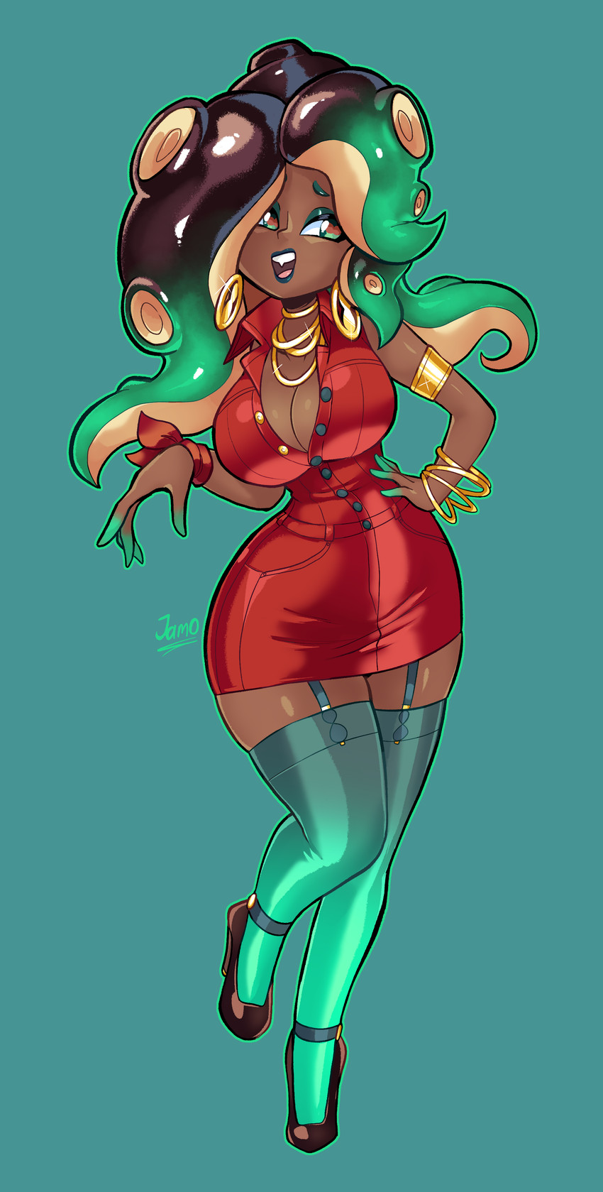 marina (nintendo and etc) created by jamoart