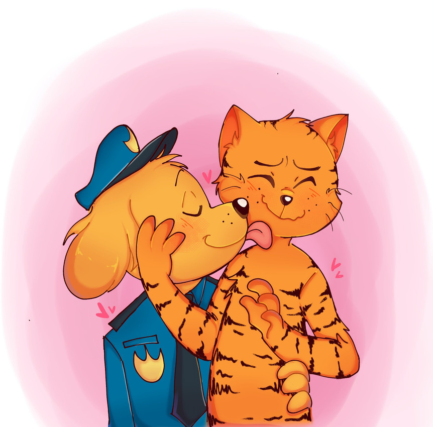 dog man and petey the cat (dog man (series)) created by cheerful kibyy