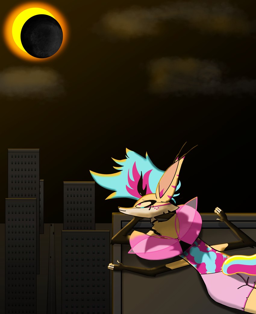 queen bee-lzebub (helluva boss) created by flameofher