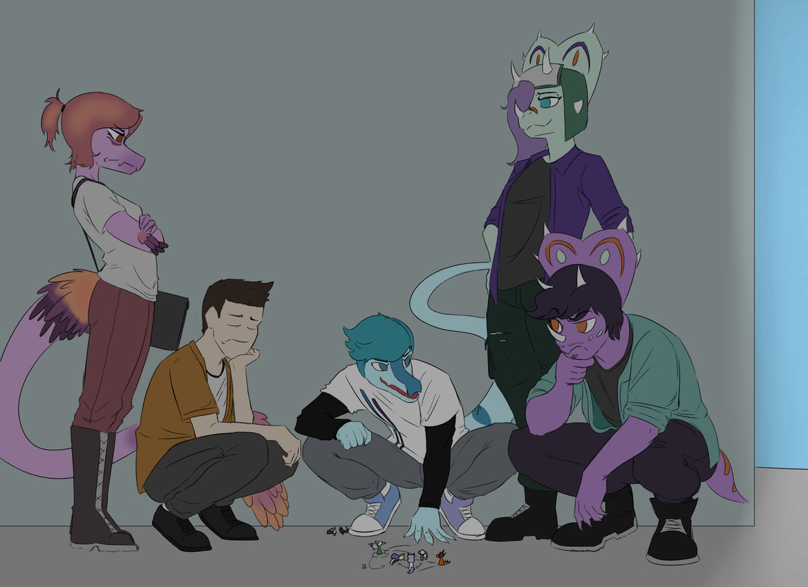 josephine, cynthia, elvira, joseph, amber, and etc (cavemanon studios and etc) created by ratherdevious