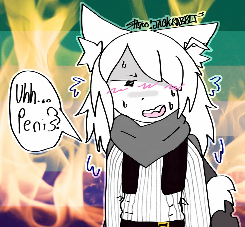 shirogane (lgbt pride month and etc) created by jackrabbit (artist)