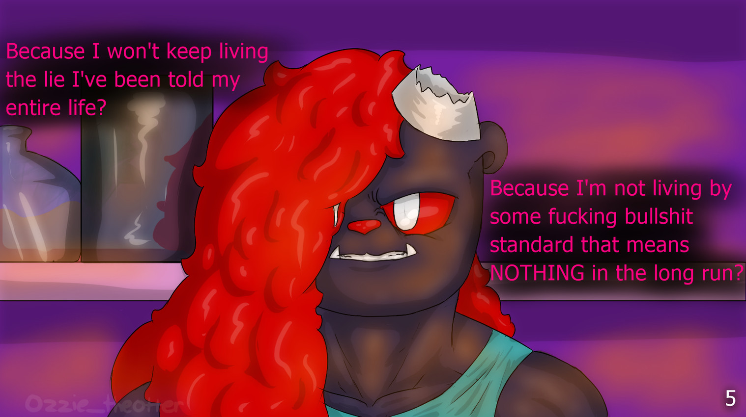 olivia trea created by ozzie the otter