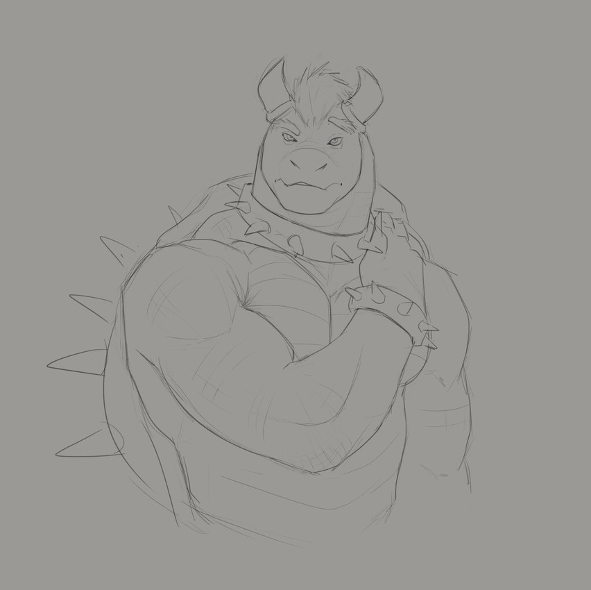 bowser (mario bros and etc) created by aduran