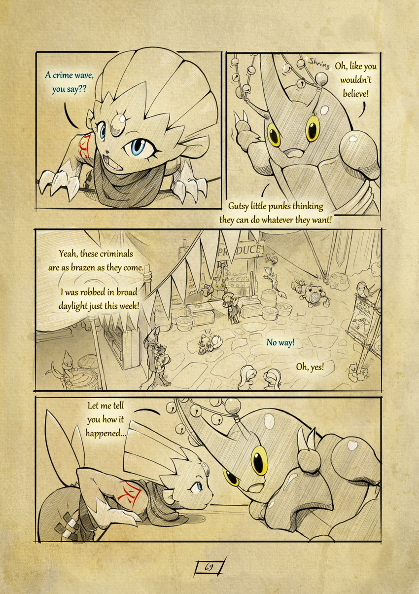 asche and orchid (pokemon mystery dungeon and etc) created by truescorn