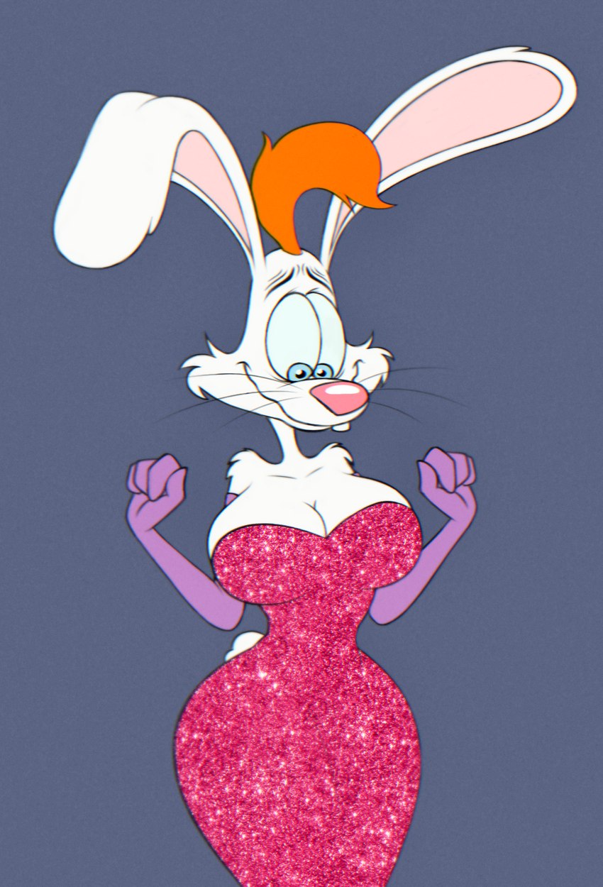 jessica rabbit and roger rabbit (who framed roger rabbit and etc) created by espyfur