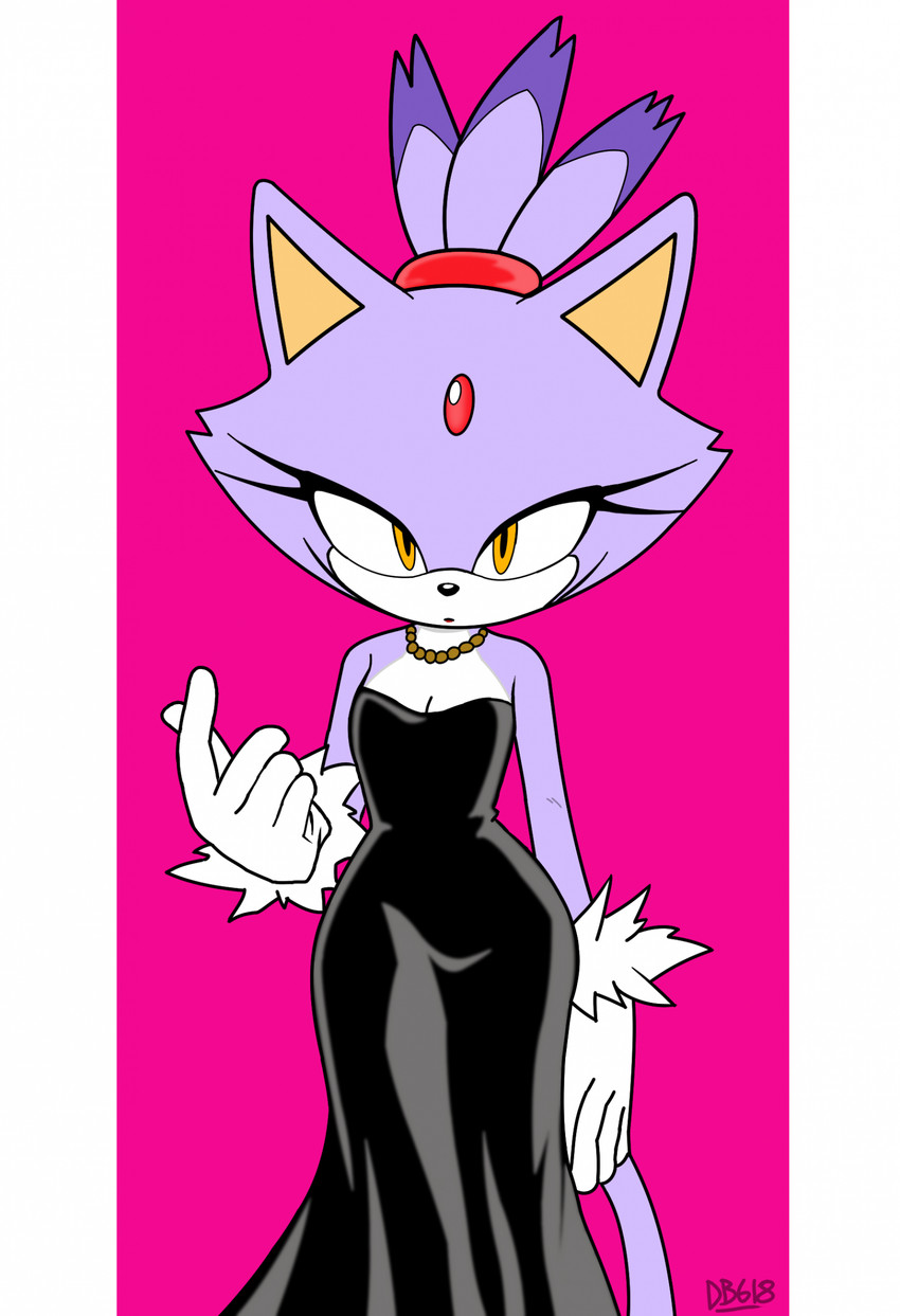 blaze the cat (sonic the hedgehog (series) and etc) created by dragonboy618