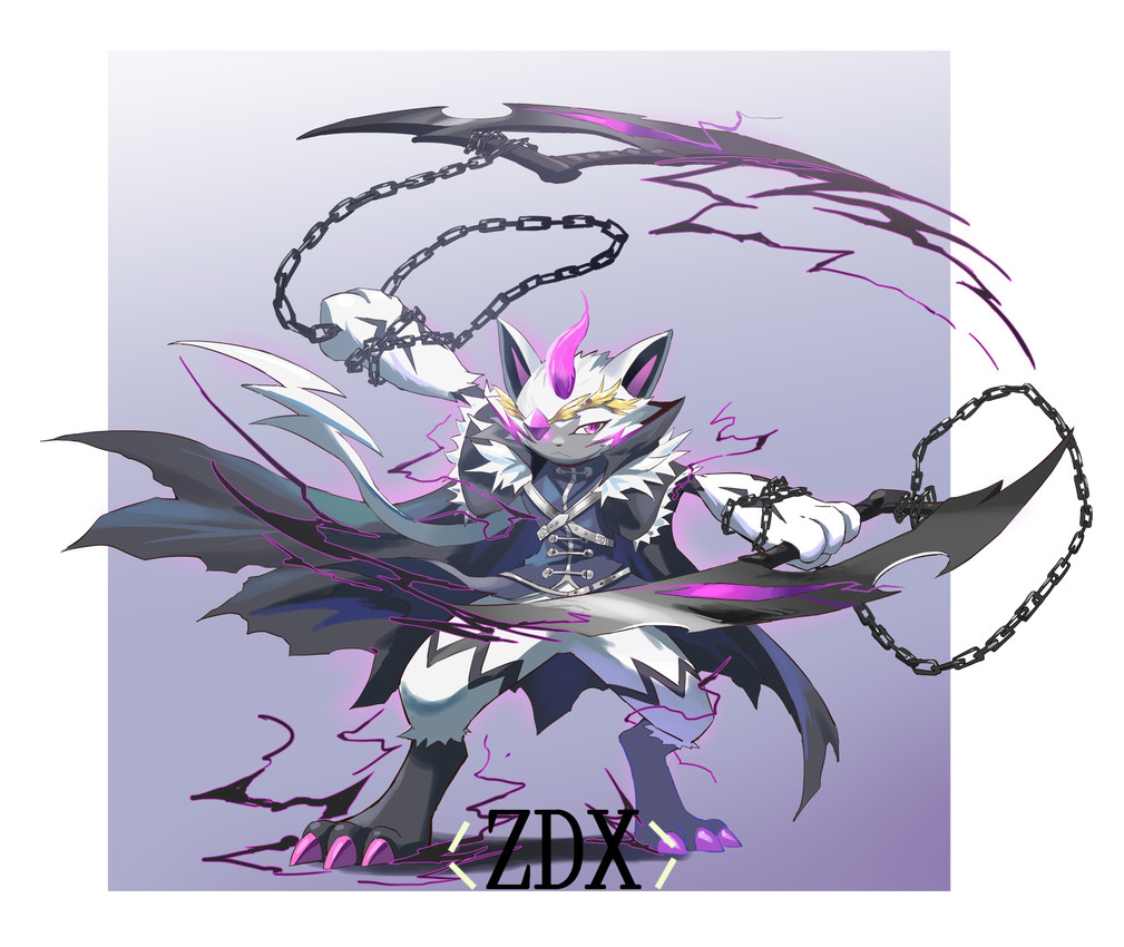fan character and keynes zavier (nintendo and etc) created by zdx