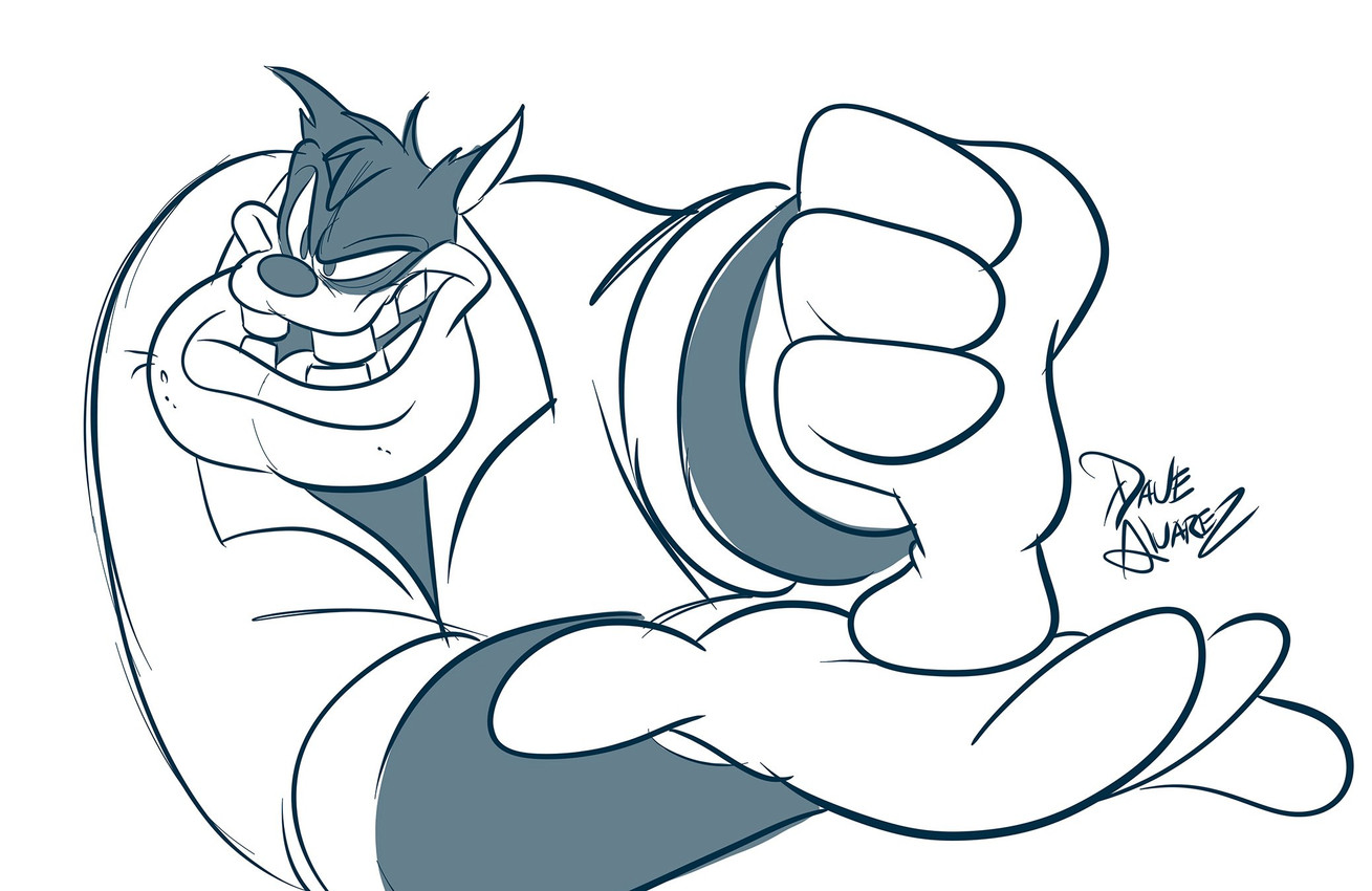 pete and peter pete sr. (goof troop and etc) created by dave alvarez