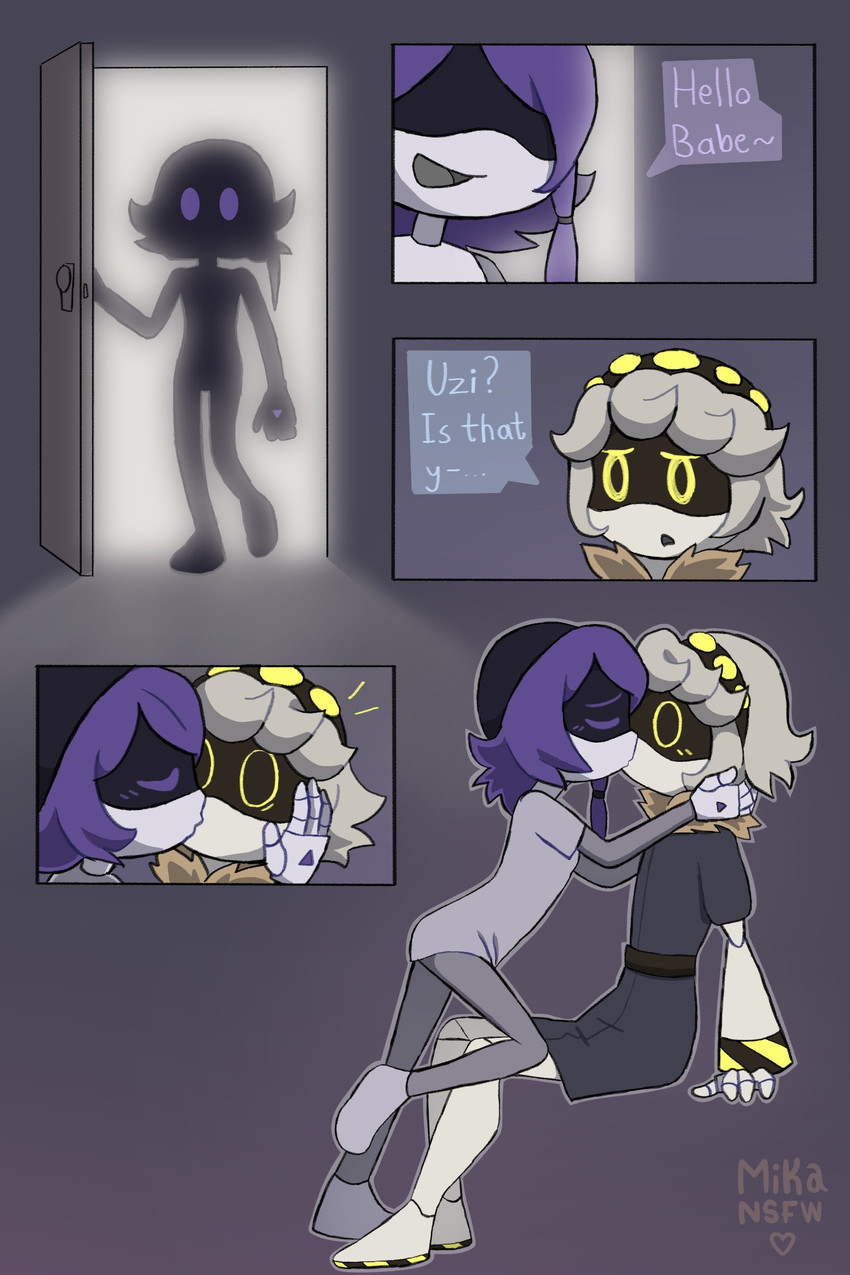 n and nori (glitch productions and etc) created by mikansfw