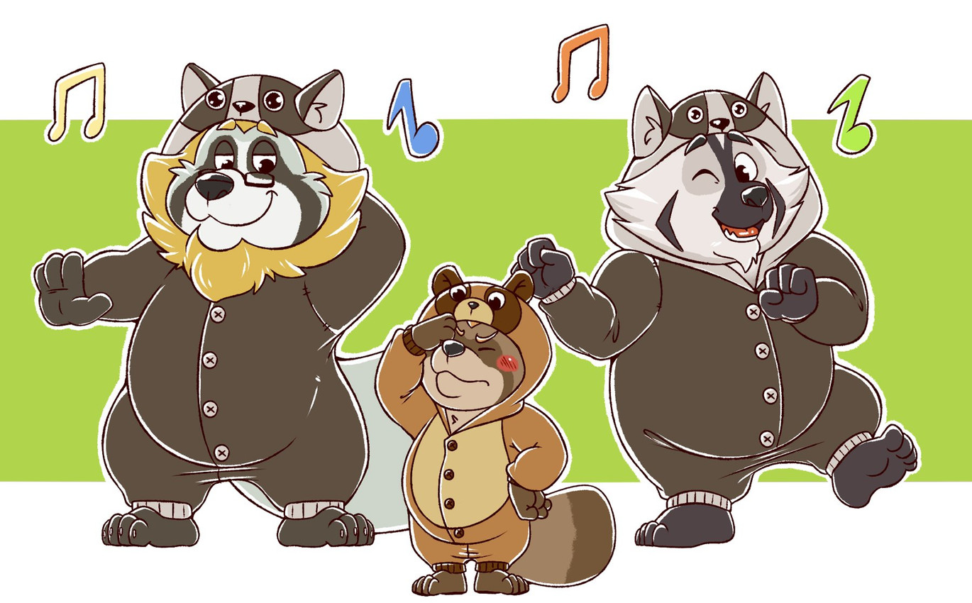 colson grainger, sebastien grainger, and toby grainger (sweet leaves) created by darknessminotaur