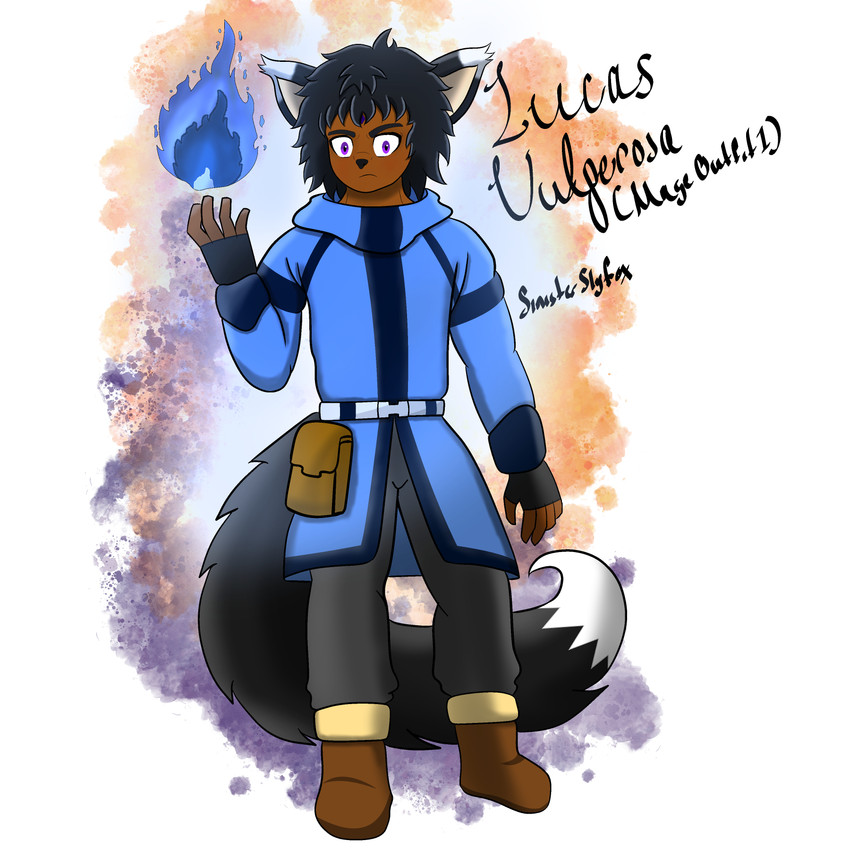 lucas vulperosa created by sinisterslyfox