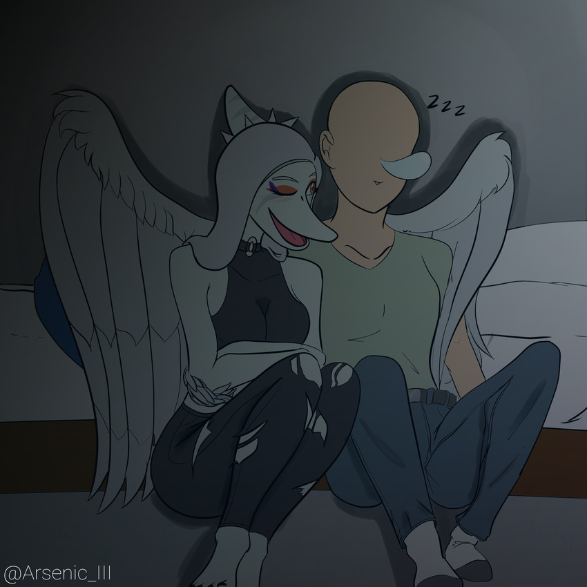 anon and fang (goodbye volcano high and etc) created by arsenic iii