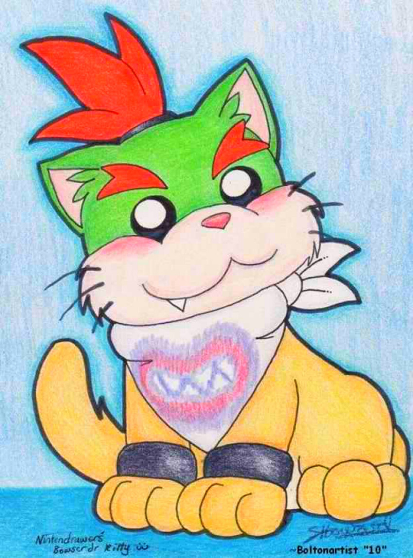 bowser jr. (mario bros and etc) created by boltonartist