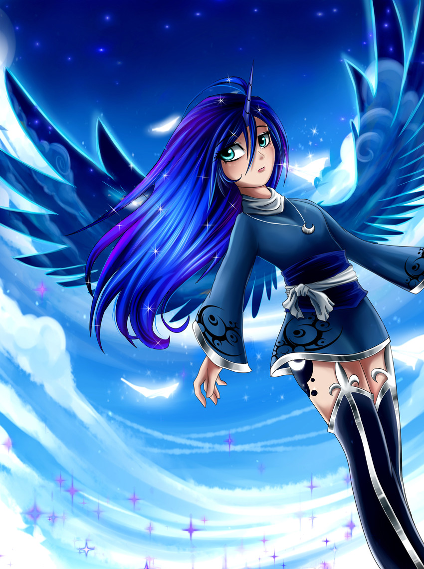 princess luna (friendship is magic and etc) created by magnaluna
