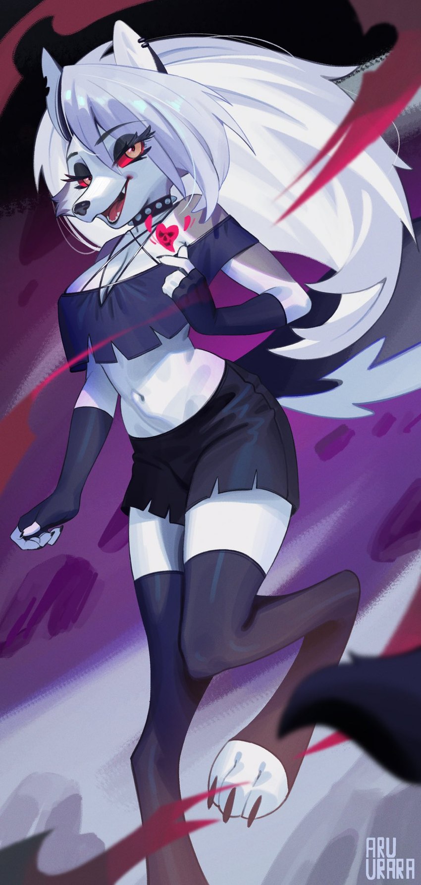 loona (helluva boss) created by aruurara