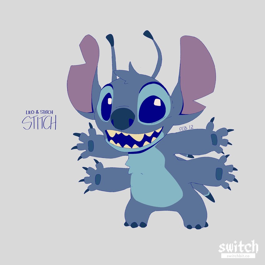 stitch (lilo and stitch and etc) created by switchbit