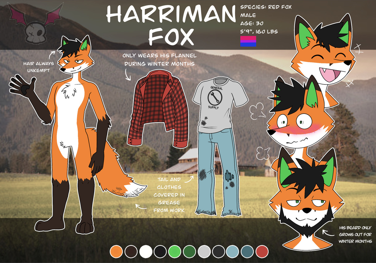 harriman fox created by 5h4d0wn3rd