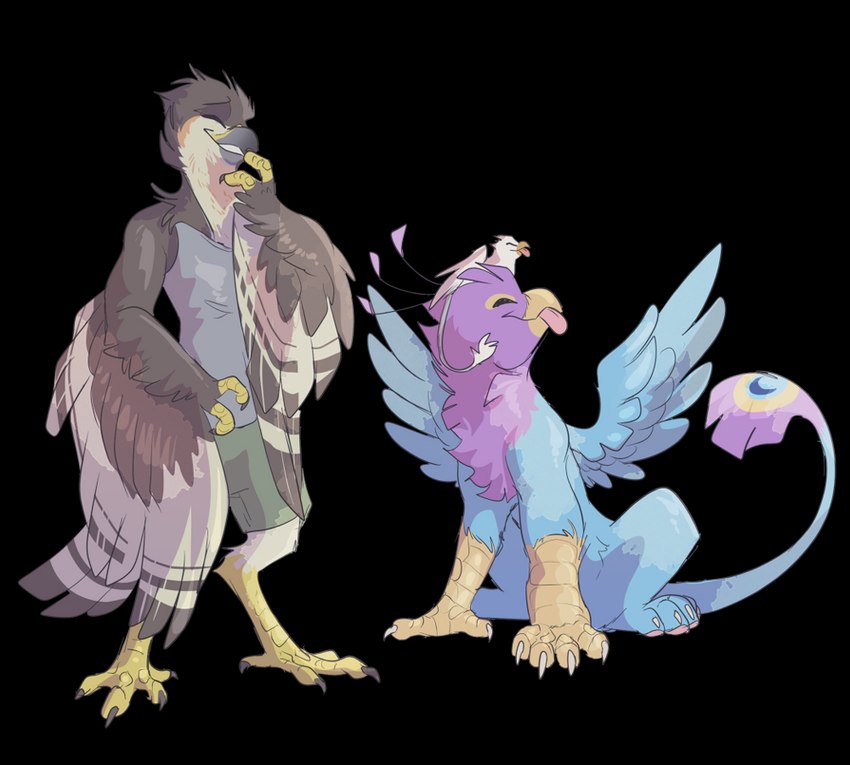der, gyro feather, and lief woodcock (mythology) created by godbirdart