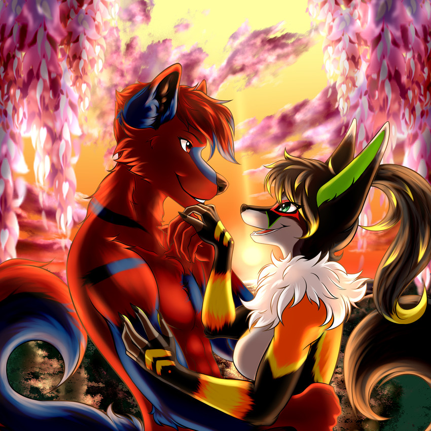 mavisthefennec and roxsilverfang