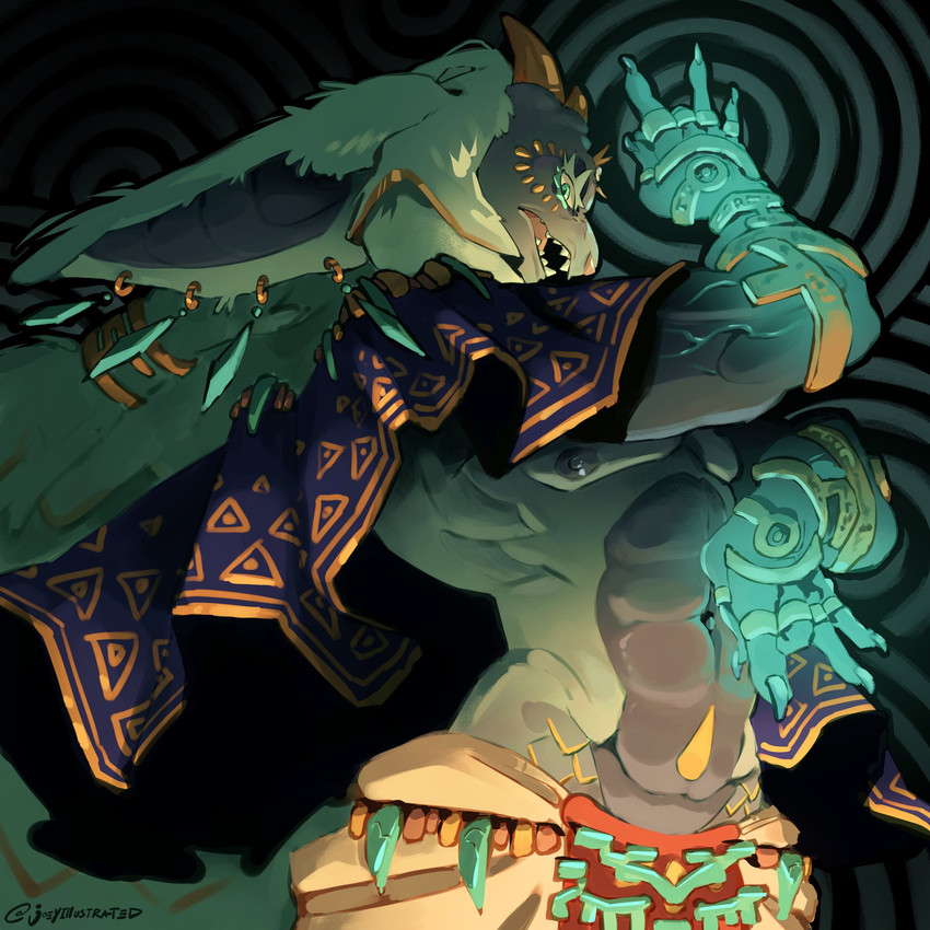 rauru (tears of the kingdom and etc) created by joeyillustrated