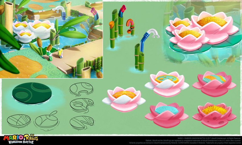rabbid luigi and rabbid peach (mario plus rabbids kingdom battle and etc) created by alice pisoni