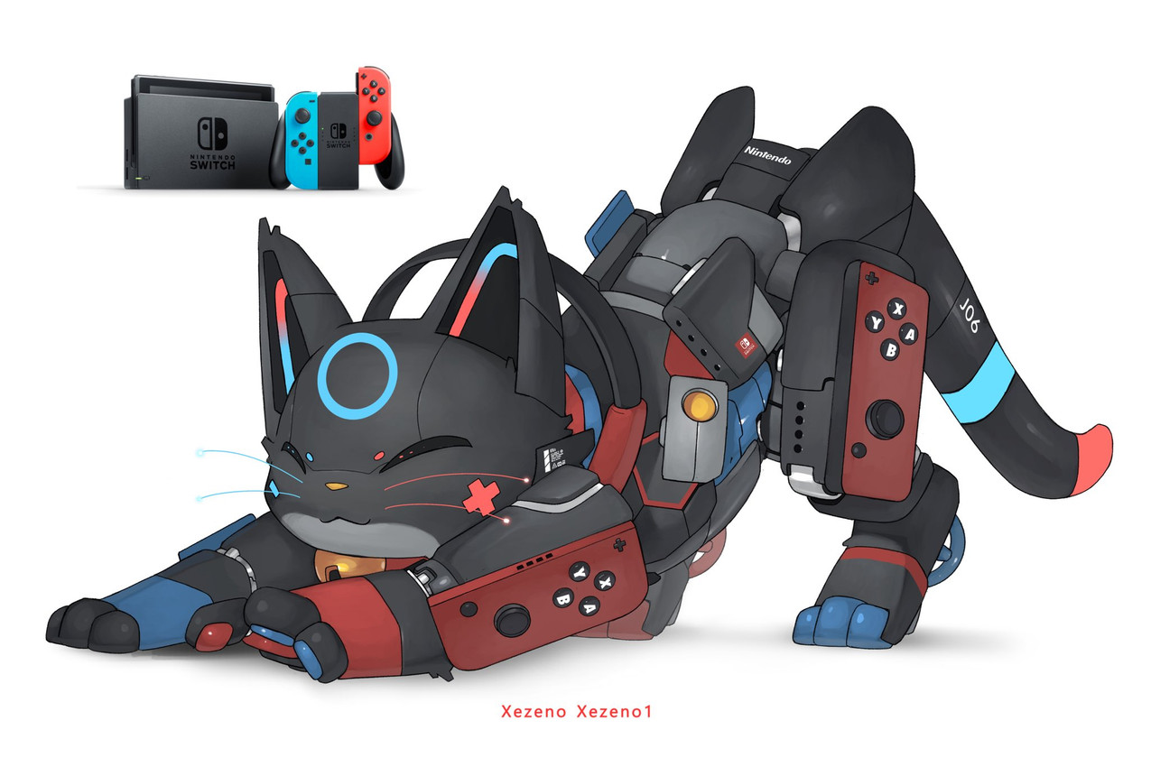 nintendo switch and etc created by xezeno