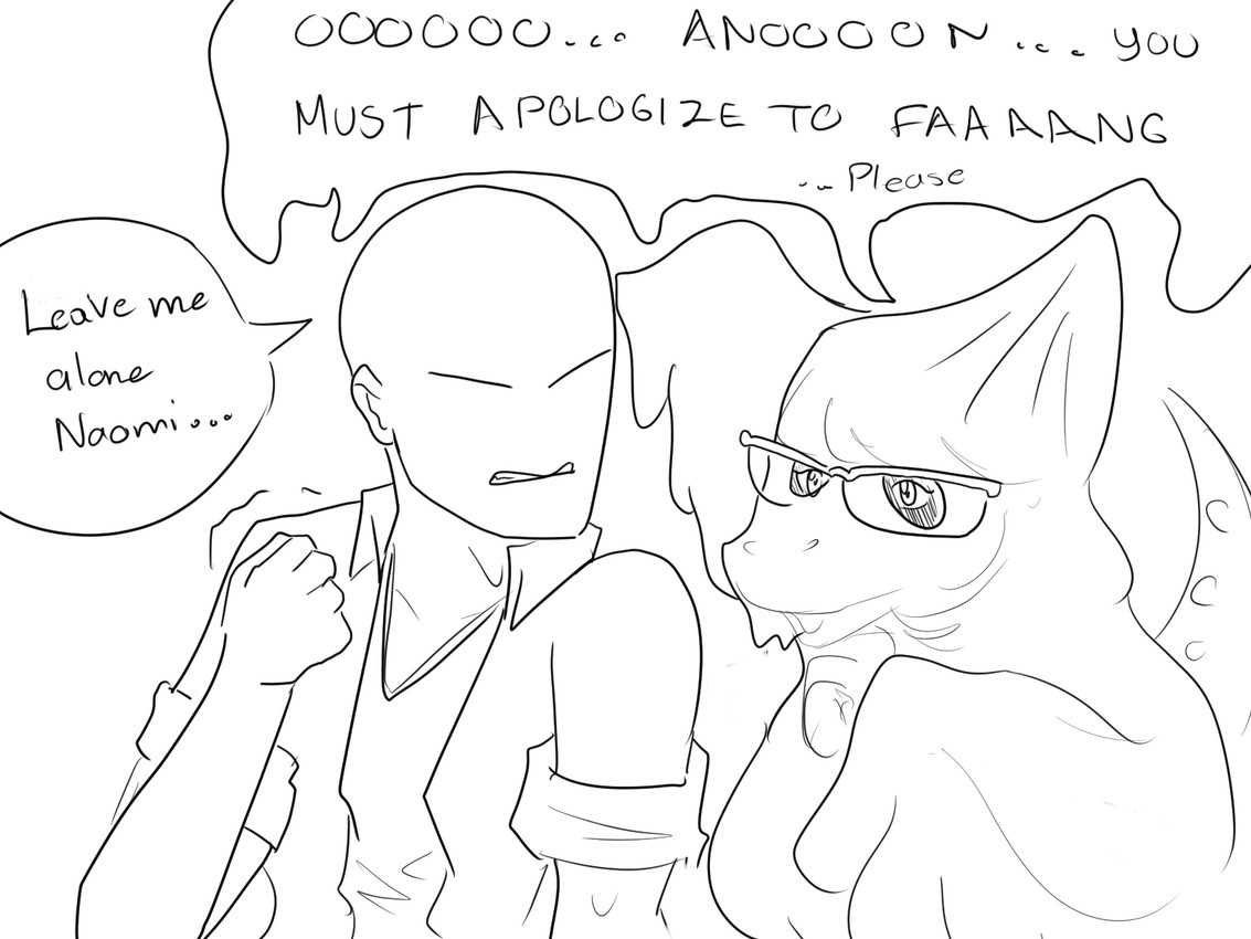 anon and naomi (goodbye volcano high and etc) created by arsenic iii