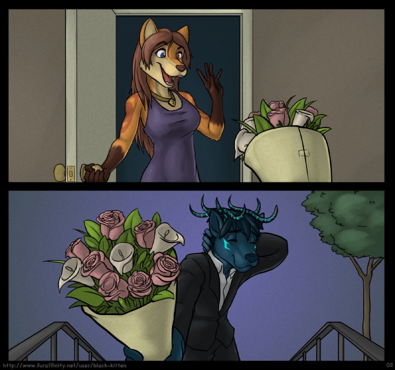 chris and jenny created by black-kitten