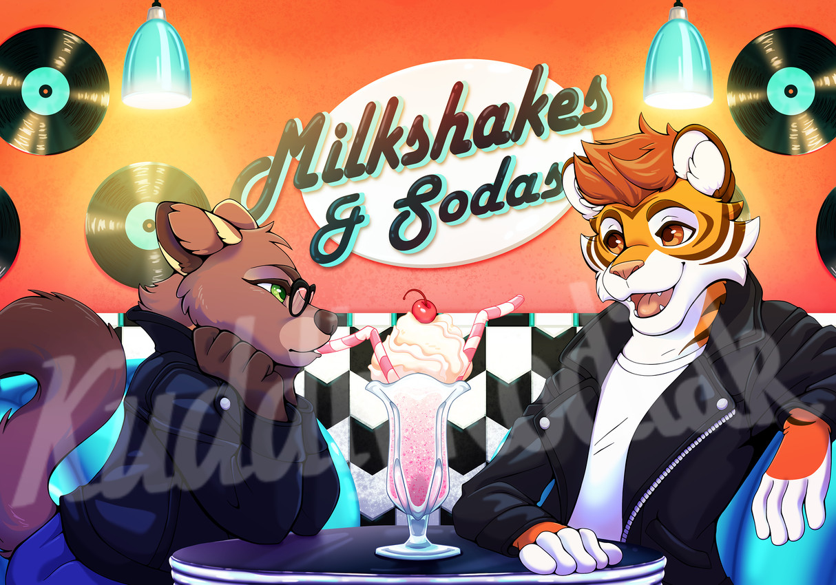eileanach and tiggs created by kuddlykodiak