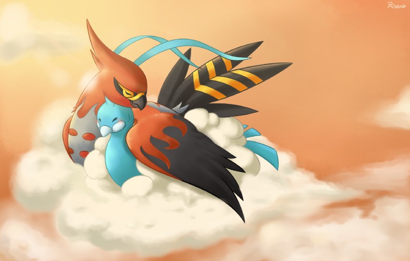 fan character and vinny the firebird (nintendo and etc) created by risenpaw