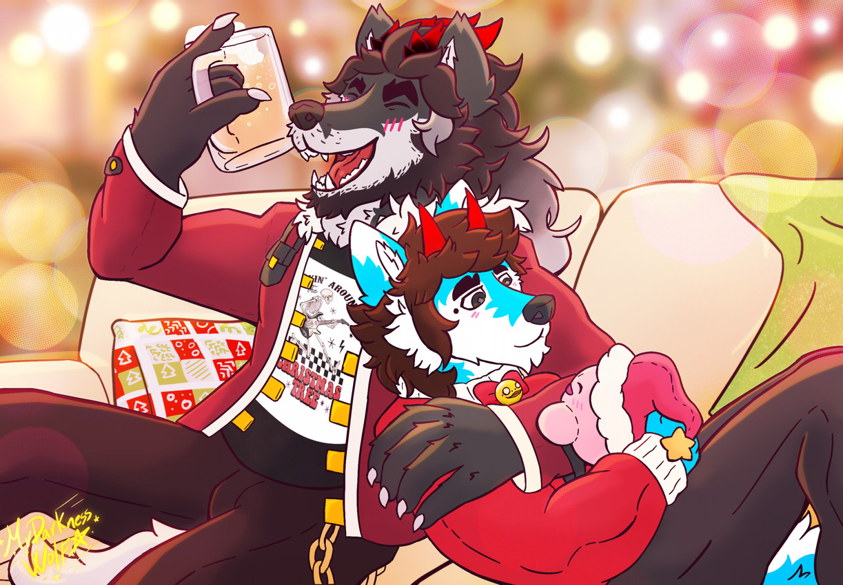 dantalos, kirby, and mrdarknesswolf (kirby (series) and etc) created by mrdarknesswolf